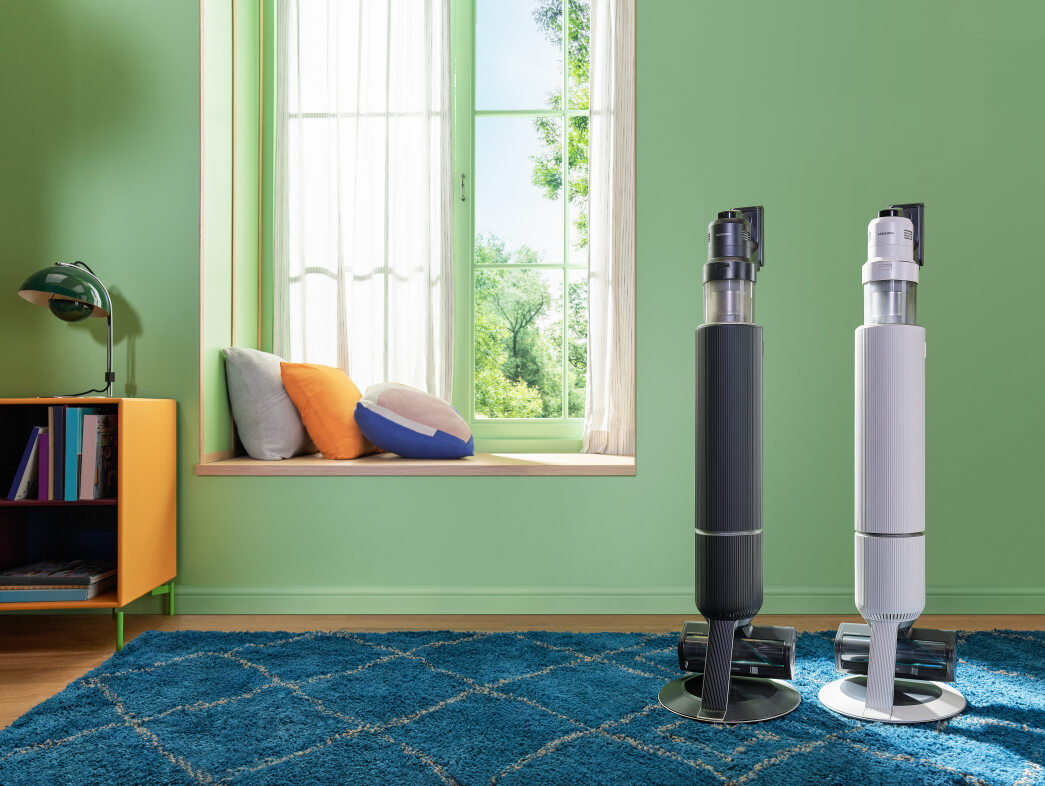 Bespoke Jet™ AI is designed to effectively clean any homes with up to 280W of suction power and AI Cleaning Mode.