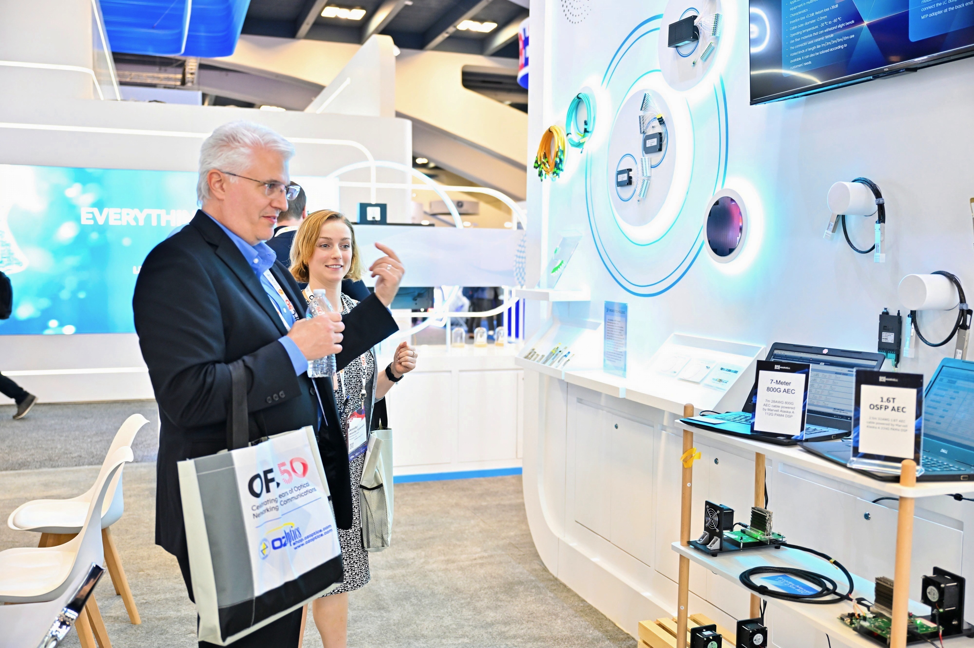Visitors from all over the world are attracted to YOFC