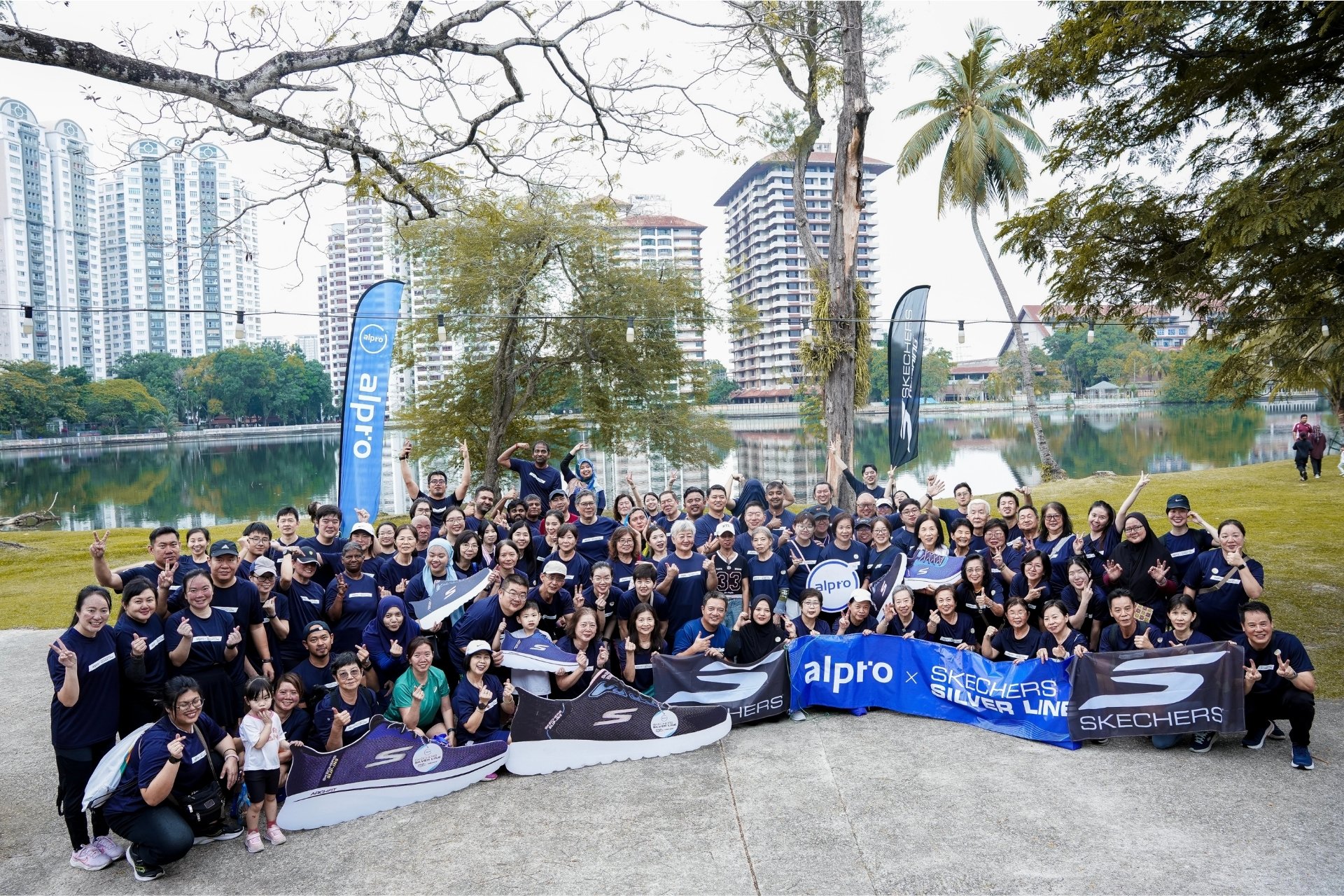 The Alpro x Skechers Silver Line Walk & Run Event held on 31 January 2026.